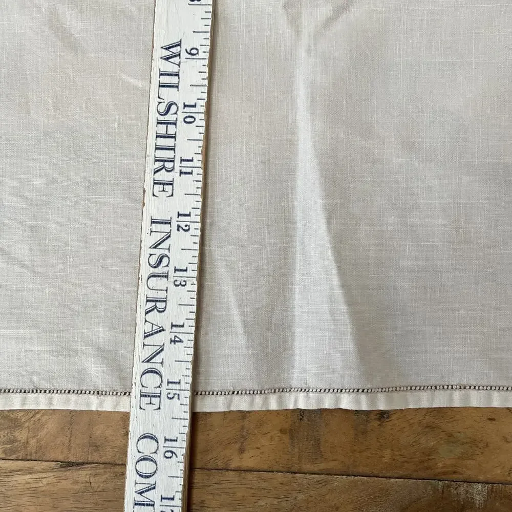 Vintage 2 Placemats 2 Napkins Set Floral Gray Embroidery Linen